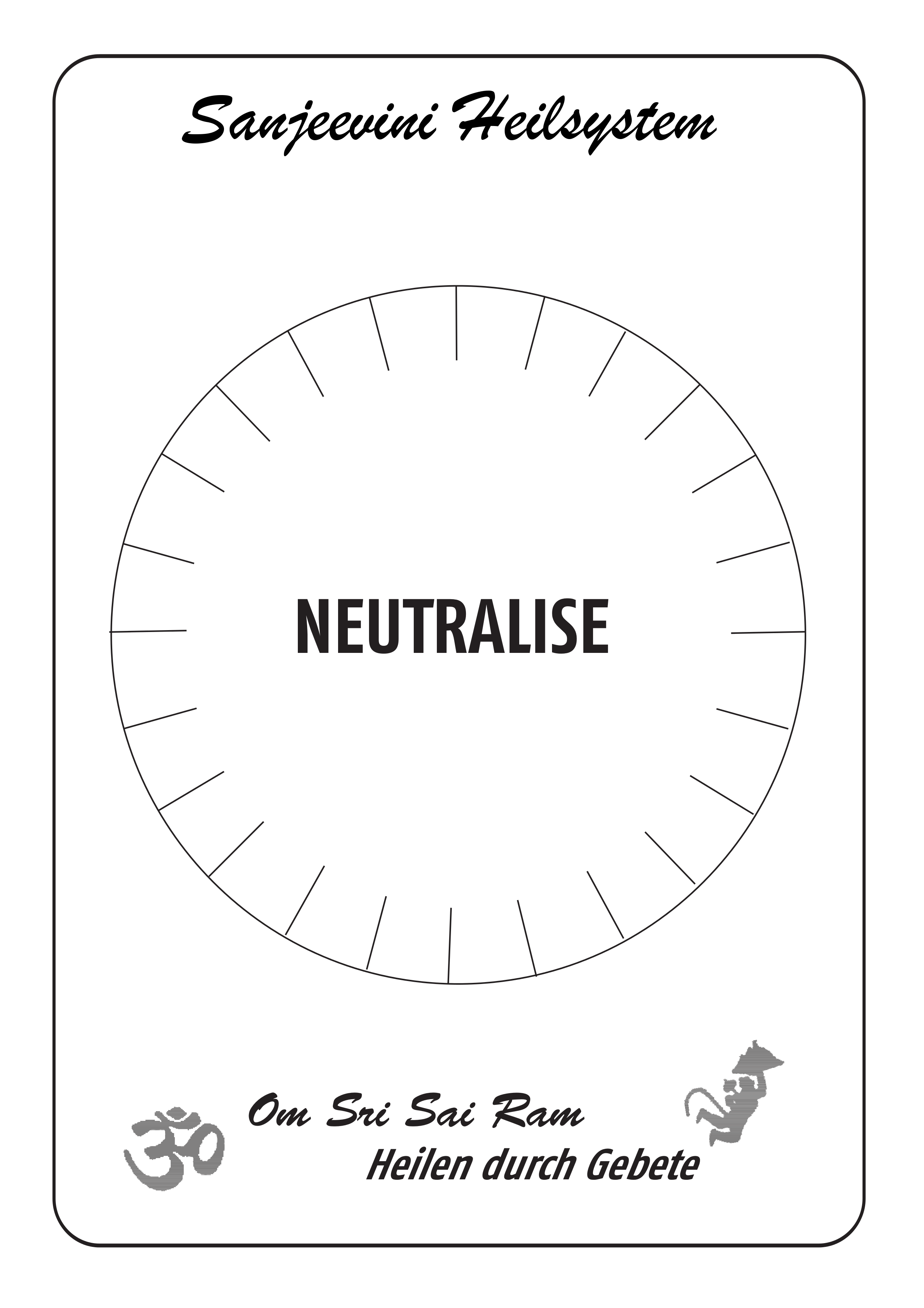 SH_Neutralise-A4 Neutralise DIN A3, hochwertiger Druck, laminiert